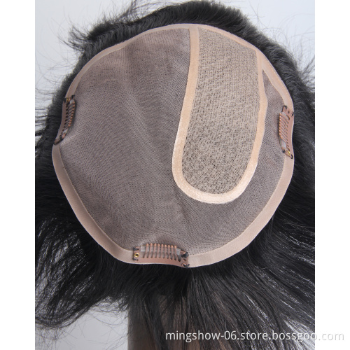 Top quality men hair toupee  for men, 	cheap swiss lace men toupee